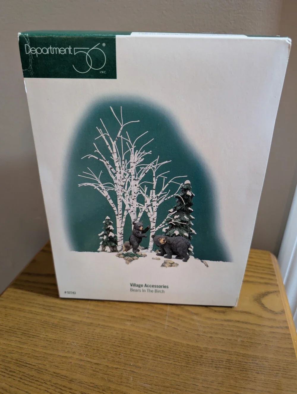 Department 56 Village Accessories Bears in the Birch Trees Figurine #52743